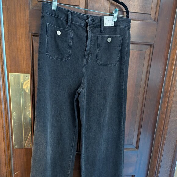 J. Crew Sailor denim trouser in 1996 semi-stretch NWT - Picture 2 of 4